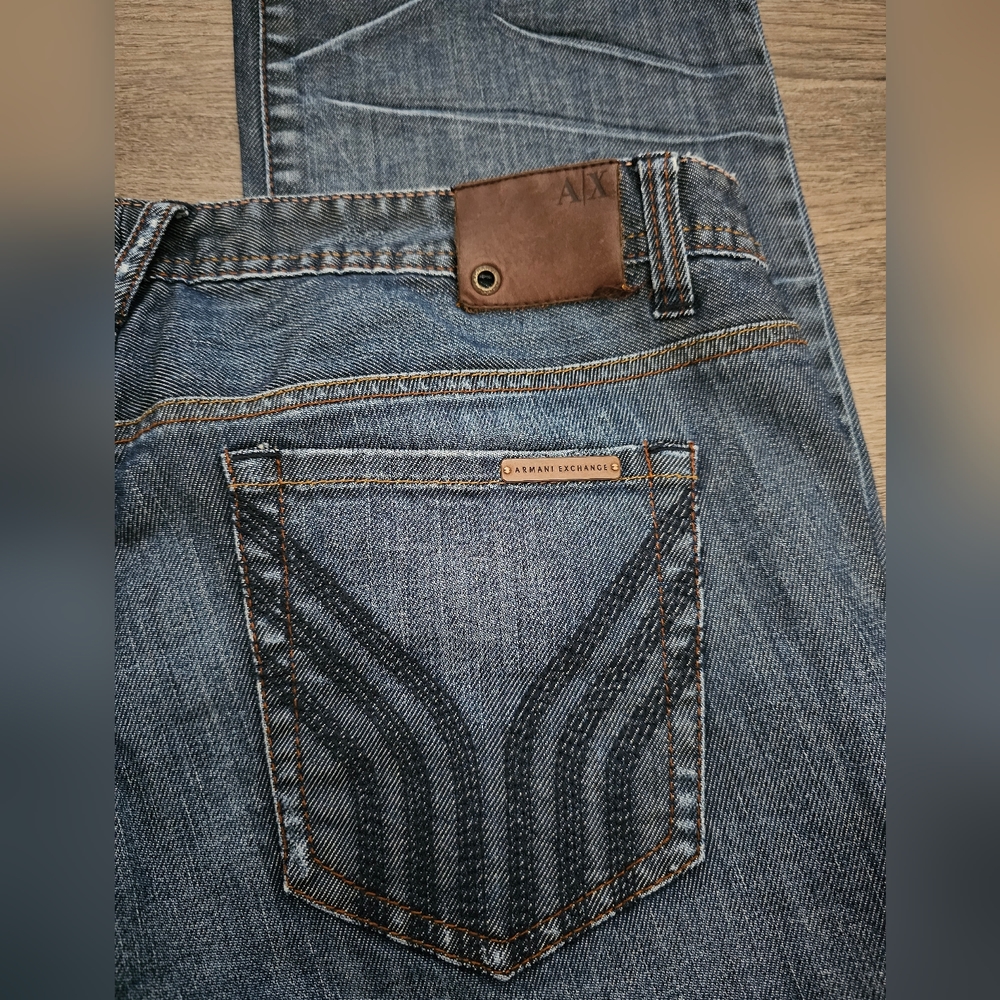 Armani Exchange Bootcut Jeans, 10 Regular